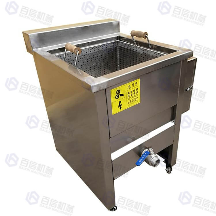 French Fries Manual Batch Fryer Machine