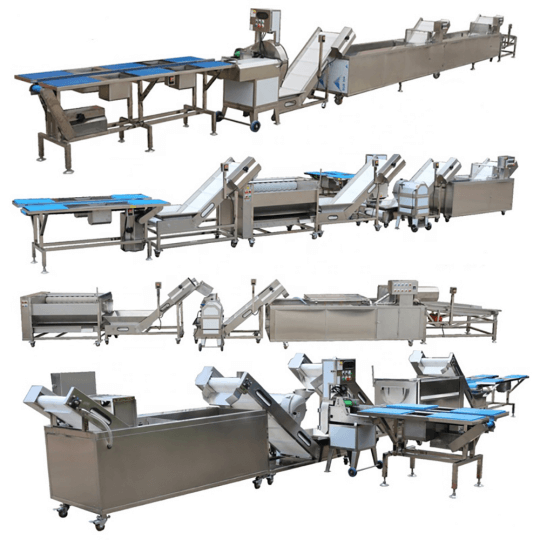 Fruit & Vegetable Cleaning Line
