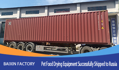 Heat Pump Drying Solution for Pet Food Processing in Russia