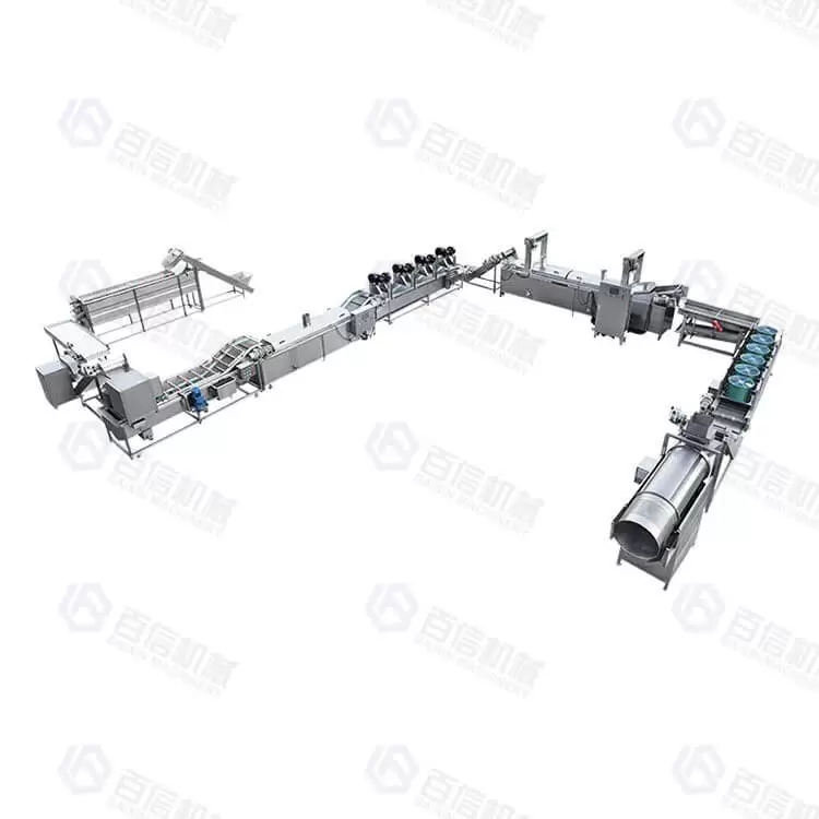 Ligne de production entièrement automatique de chips de pommes de terre