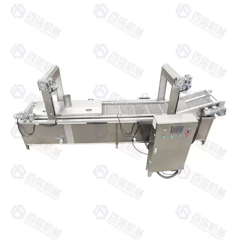 Continuous Potato Chips Frying Machine