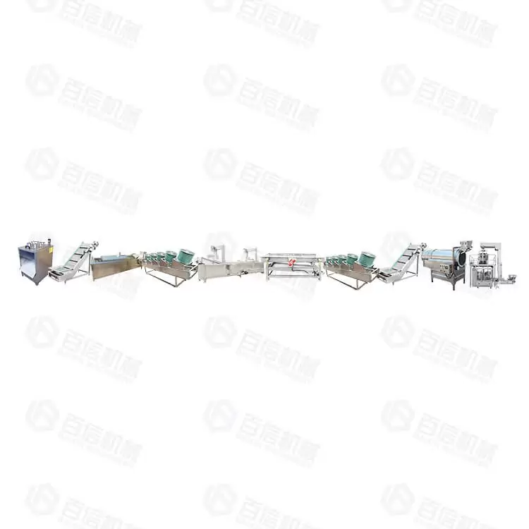 300kg/h Banana Chips Production Line