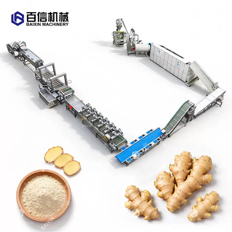 Small Output Ginger Powder Production Line